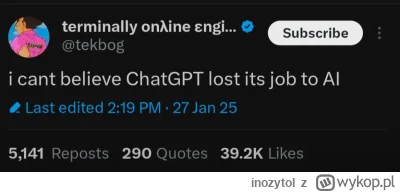 inozytol - #heheszki #chatgpt #bezrobocie