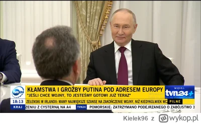 Kielek96 - Czy tylko ja mam wrażenie, że Putin patrzy się na Witkoffa jak na debila?
...