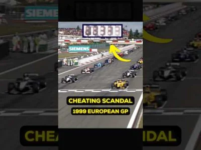 znin - #f1 Bardzo długie światła startu w 1999r  GP Europy