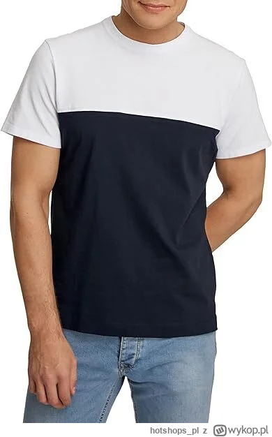 hotshops_pl - Dwukolorowy bawełniany męski t-shirt oodji Ultra (rozmiar M)

https://h...