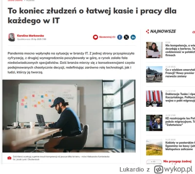 Lukardio - https://www.pulshr.pl/wywiad/to-koniec-zludzen-o-latwej-kasie-i-pracy-dla-...