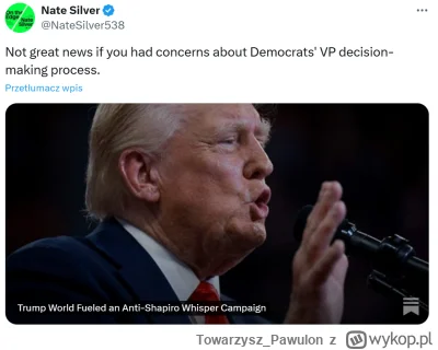 Towarzysz_Pawulon - Czyli wychodzi że boty Trumpa skutecznie wylewały szambo na Shapi...