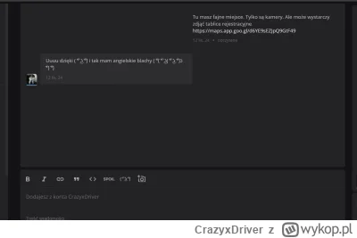 CrazyxDriver - @Atreyu: ja Ci to wyczaiłem. Dalej tam nic nie ma