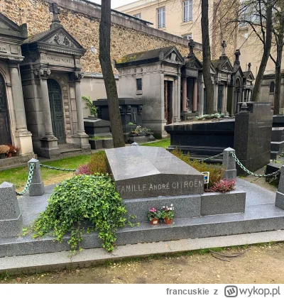 francuskie - Gdzie spoczywa André Citroën – człowiek, który odmienił motoryzację tak ...