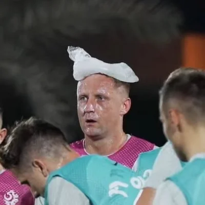 BaduraKaziu - #mecz  Widac zmeczenie sezonem