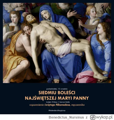 BenedictusNursinus - #kalendarzliturgiczny #wiara #kosciol #katolicyzm

poniedziałek,...