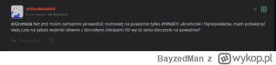 B.....n - @ArthasMenethil: Moderacja śpi na łamanie regulaminu @wykop