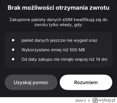 japycz - @masternodeBTC: z tym zwrotem za niewykorzystane GB to mocnooo naciągane. Ta...