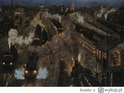 Bobito - #obrazy #sztuka #malarstwo #art

Hans Baluschek „Dworzec Miejski” (1904)