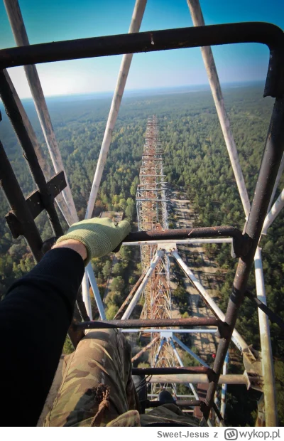 Sweet-Jesus - O 150-metrowym opuszczonym radarze Duga (Oko Moskwy) z Czarnobyla na pe...