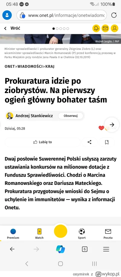 oxymirek - Nie bardzo interesuję się polityką i nie jestem za PiSem ale....


Czuję ż...