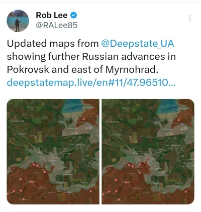 konradpra - #Pokrowsk #ukraina

Czyli DS koloruje.
Po rajdzie ani śladu na mapie.

Ps...