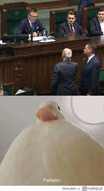 Henrykko - Błaszczak i Macierewicz POV:
( ͡° ͜ʖ ͡°)
#sejm #polityka