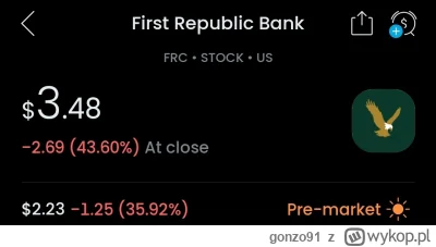 gonzo91 - @sqrvol to jest dobre pytanie, bo dalej są trejdowane.
Jak wyjdzie za ile z...