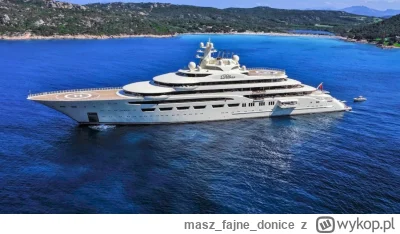 maszfajnedonice - Świetnie.
Taki jacht to 500 milionów $ to by starczyło aż na 1/5 ta...