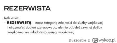 Duszqable - @Xing77: 

REZERWISTA - Wojsko-Polskie.pl https://www.wojsko-polskie.pl/z...