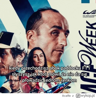 0caffe - Moje mememetry się podnoszą na widok tego Kubicy

#f1