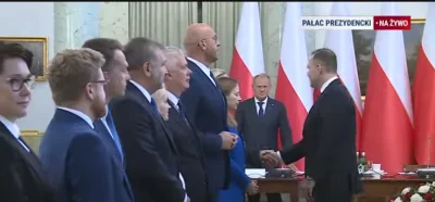 Lach__Anonim - Pięknie się dzisiaj brygada zameldowała u JE Prezydenta RP Karola Nawr...