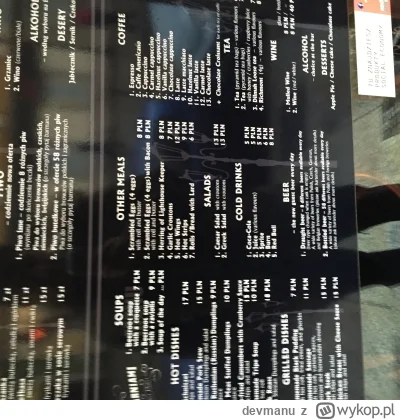 devmanu - Przeglądam stare foty żeby zwolnić miejsce w telefonie. Takie zdjęcie menu ...