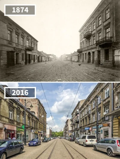 marta-mac - #lodz #architektura Ulica Nowomiejska Łódź, 1874 - 2016