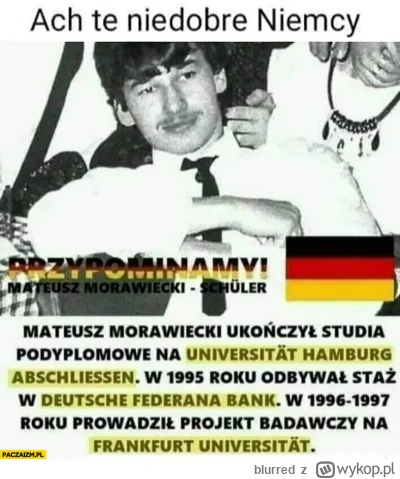 blurred - @PanAlbert: po prostu Morawiecki przejmuje Polskie ziemie dla niemców
