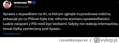 czeskiNetoperek - Że PiS "reformuje" sądy po to, żeby być bezkarnym, to było jasne ju...