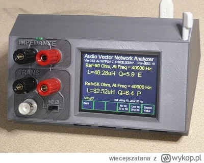 wiecejszatana - Ja to bym pomierzył S12 przy pomocy "Audio" VNA (Vector Network Analy...