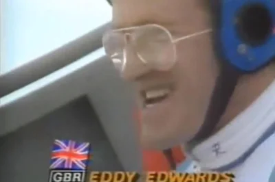 Kruk_98 - Eddie Edwards na belce, polska kadra w strachu łaaaa #skoki