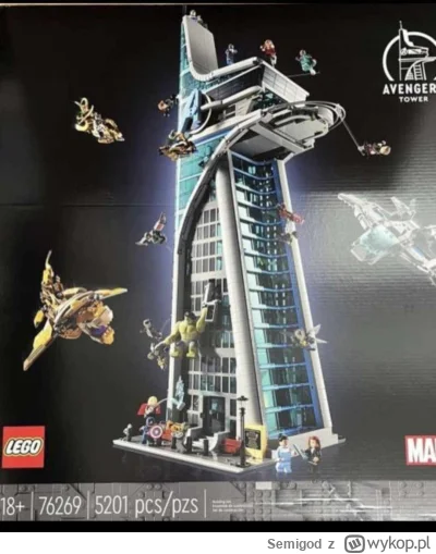 Semigod - Mamy pierwsze zdjęcie zestawu Wieża avengersów ( ͡° ͜ʖ ͡°) #lego

Premiera ...