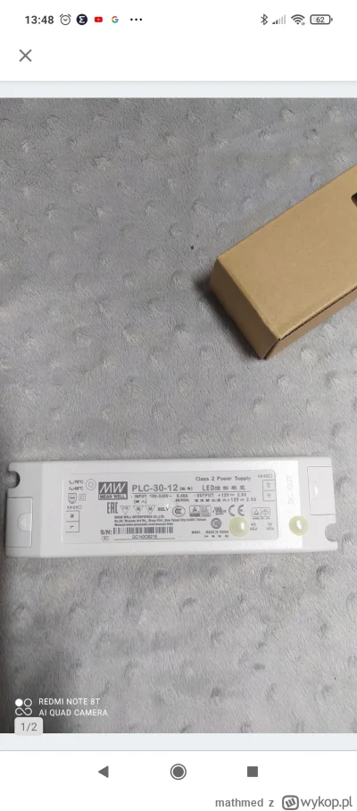mathmed - Elektroniczne Mirki,
Kupiłem jakiś czas temu zasilacz LED MeanWell PLC-30-1...