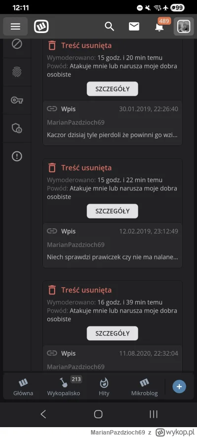 MarianPazdzioch69 - Biedny ten Sylwester nudzi sie chłopakowi w domu to nawet wpisy z...