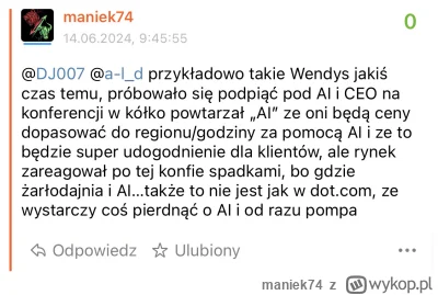 maniek74 - @Gensek podaj jakieś przykłady tych spółek które tylko wycierają sobie gęb...