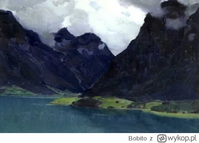 Bobito - #obrazy #sztuka #malarstwo #art

Jezioro Olden (Fiord Północny), Norwegia, 1...