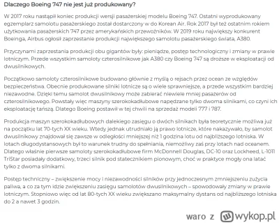 waro - >Po prostu sugeruje że świat się zmienia, że nawet producenci największych sam...