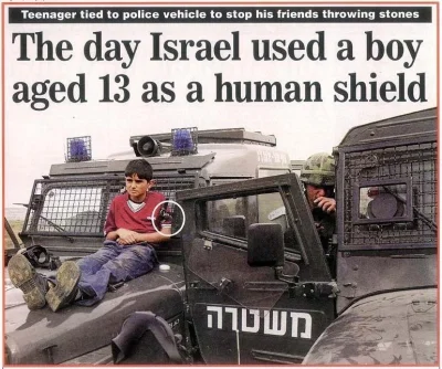 Verdino - Dzień,w którym #izrael wykorzystał 13-letniego chłopca jako ludzką tarczę
1...
