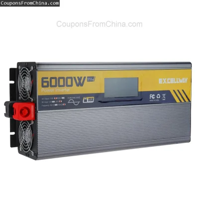 n____S - ❗ Excellway 500W (1000W Peak) Car Power Inverter 110V 60Hz DC 12V/24V
〽️ Cen...