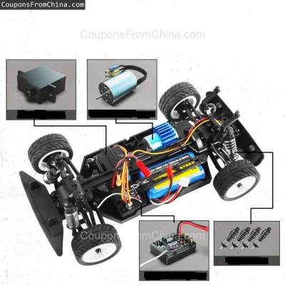 n____S - ❗ UDIRC 1607 PRO RTR 1/16 RC Car Brushless [EU]
〽️ Cena: 86.39 USD (dotąd na...