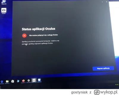 gostyniak - Witam miał ktoś taki problem i wie jak sobie z nim poradzić?

#vr  #oculu...