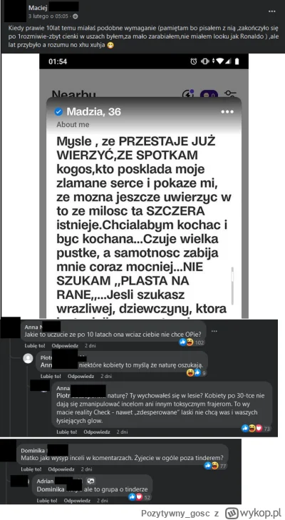 P.....c - Urojenia redpillowców odcinek 25815957 - poszukiwanie ściany u kobiet

Ścia...