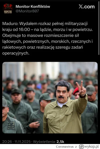 Coronavirus - #wojna #wenezuela #usa