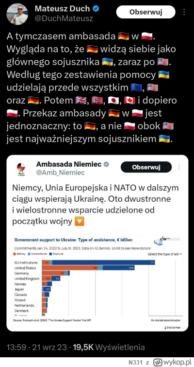 N331 - Kisne z kompromitacji PiSu XD Na światowe nagłówki: Polska nie przekażę już ws...