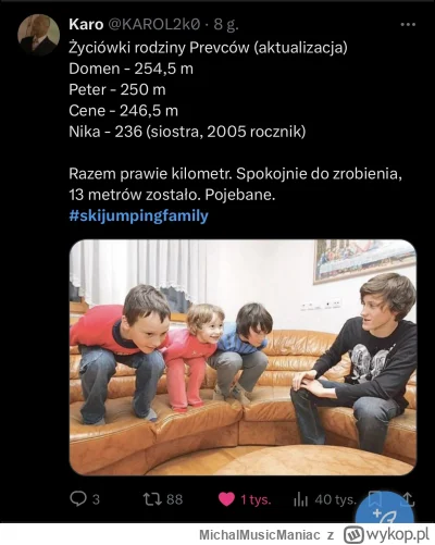 MichalMusicManiac - #skoki