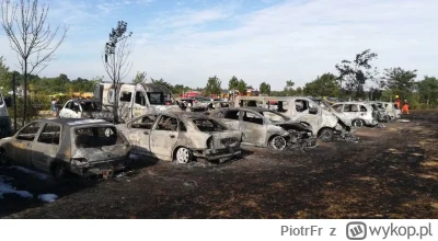 PiotrFr - @TrueShutDown: jakiś czas temu był u mnie pożar na parkingu. 22 auta, straż...