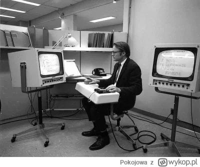 Pokojowa - W 1968 roku w USA Douglas Engelbart zaprezentował pierwszą mysz komputerow...