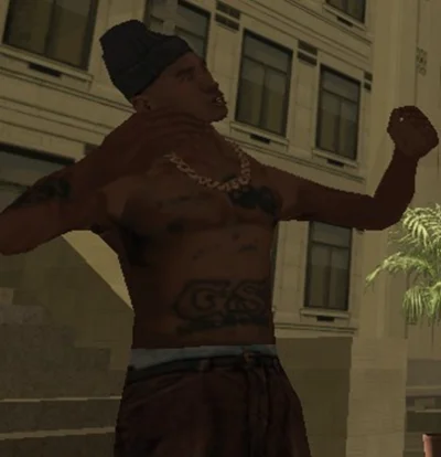 17zjedzskretafeatzary - Adrian Cios w uniwersum GTA San Andreas 
#famemma