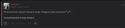 ZionOfel - @PrawilnyStevie: Idą na rekord chyba, bo od kilku godzin ruski telegram aż...