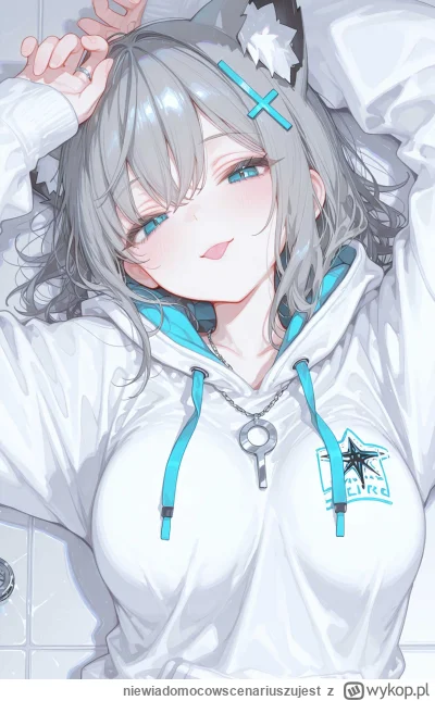 niewiadomocowscenariuszujest - #randomanimeshit #bluearchive #shiroko #anime