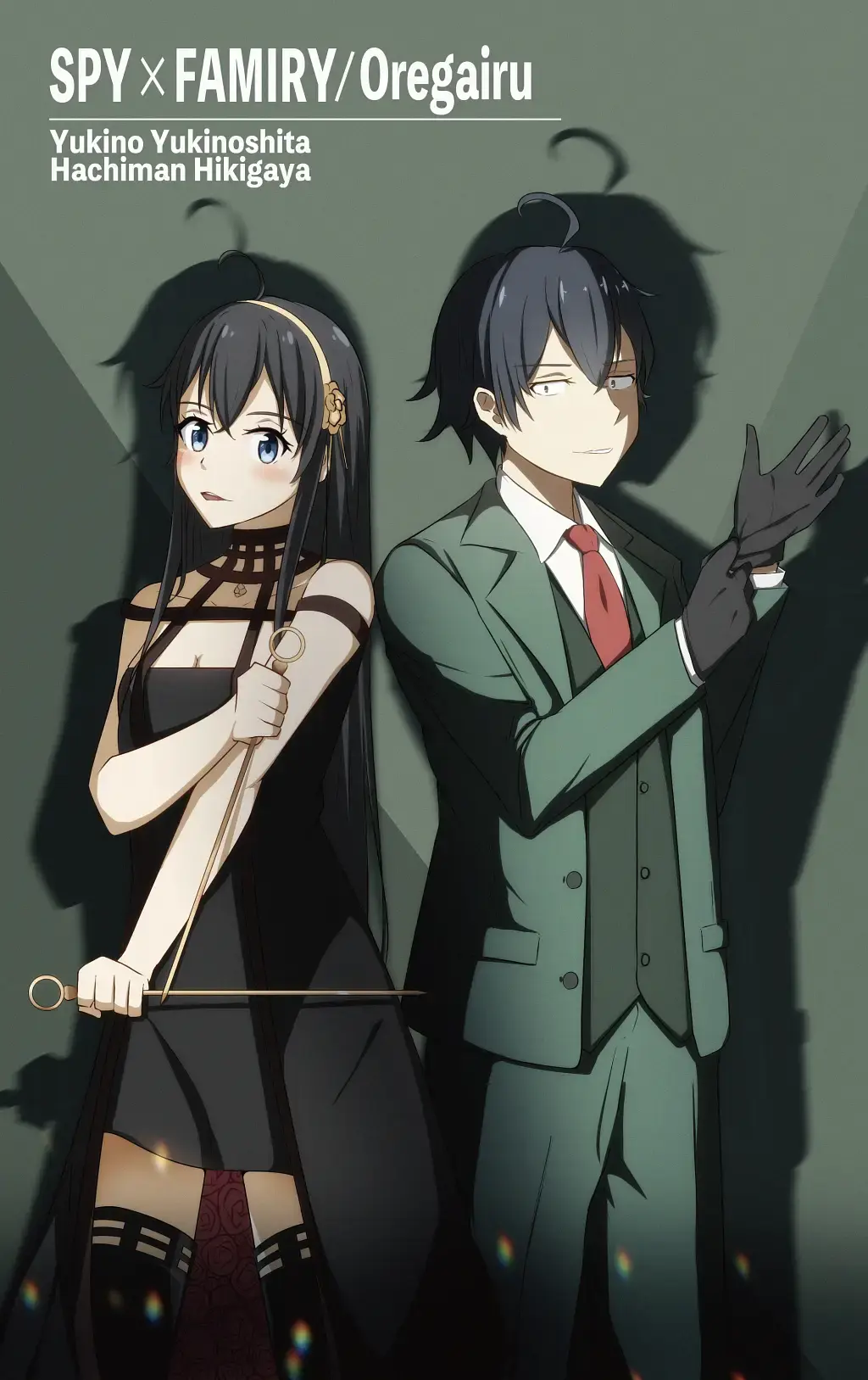bakayarou - #randomanimeshit #oregairu #yukinoyukinoshita #hikigayahachiman #anime