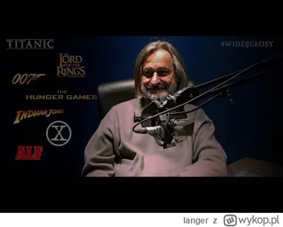 langer - NIECH TEN CZŁOWIEK ŻYJE JAK NAJDŁUŻEJ
Czytał Maciej Gudowski.
Ten tekst i ...