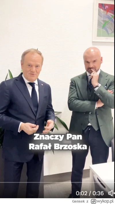 Gensek - Mamo ja chcę Donalda Trumpa i Elona Muska!
Mamy Donalda Trumpa i Elona Muska...